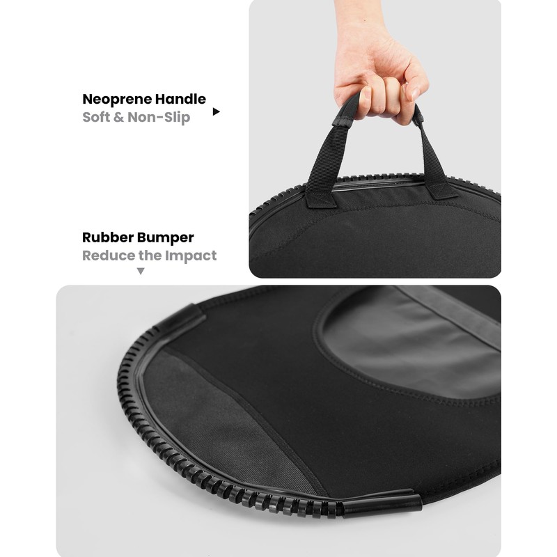 OutdoorMaster Snowboard Sleeve Soft Cover Case with Rubber Bumpers -