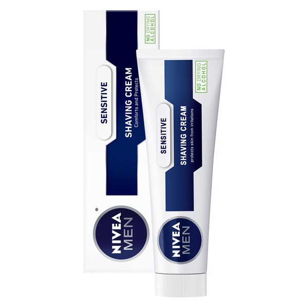 NIVEA MEN Sensitive Shaving Cream, 3.5 oz Tube