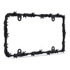Cruiser Accessories Barbed Wire License Plate Frame, Matte Black