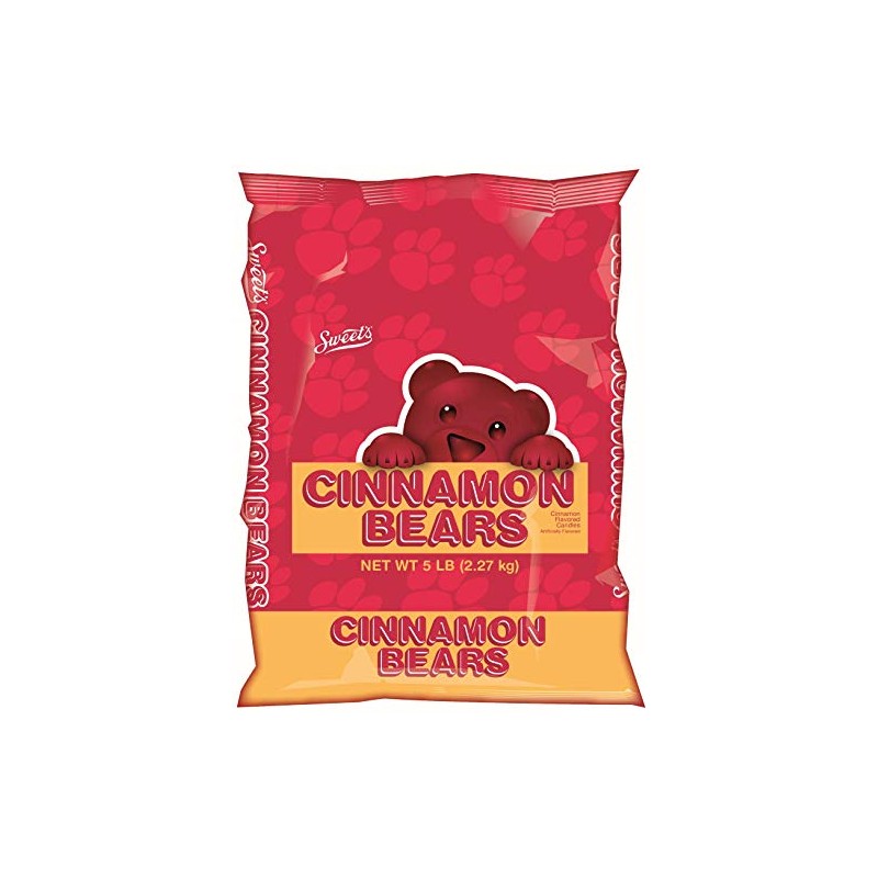 Sweet Candy Company Red Cinnamon Gummy Bears - Hot and