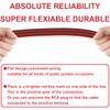 MKBKLLJY 1Pcs RCA to Bare Wire Speaker Cable 16.4FT/500CM 16AWG