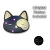 Cat Pin Light Up Cute Cat Face Pin Lapel Brooch