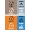 Hikyu Parts JPN Decal 00 Dark Gray 1 Piece Plastic