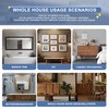 TIANLDD 27 FT Wood Grain Wallpaper Border, Removable Waterproof Mirror