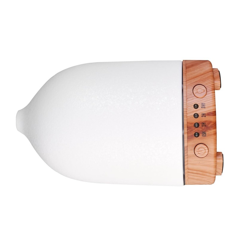 Sarini Aromadiffusor aus Keramik, weißer Diffusor für ätherische Öle, Diffusor