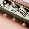 Multi-purpose Cutlery Storage Tray – Kitchen Drawer Compartmentalized Organizer Box