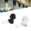 2Pcs Home Brewing Ball Lock Keg Connector + 8mm‑1/4in FFL