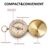 DARENYI Navigation Compass Hiking Luminous Compass Metal Pocket Compass for