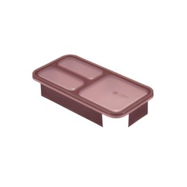 CBJAPAN DSK Replacement Parts, Burgundy, Thin, Bento Box, Antibacterial, Foodman, 13.5 fl oz (400 ml), Dedicated Lid