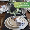 Sidorenko Modern Felt Table Runner Anthracite – 100 x 30