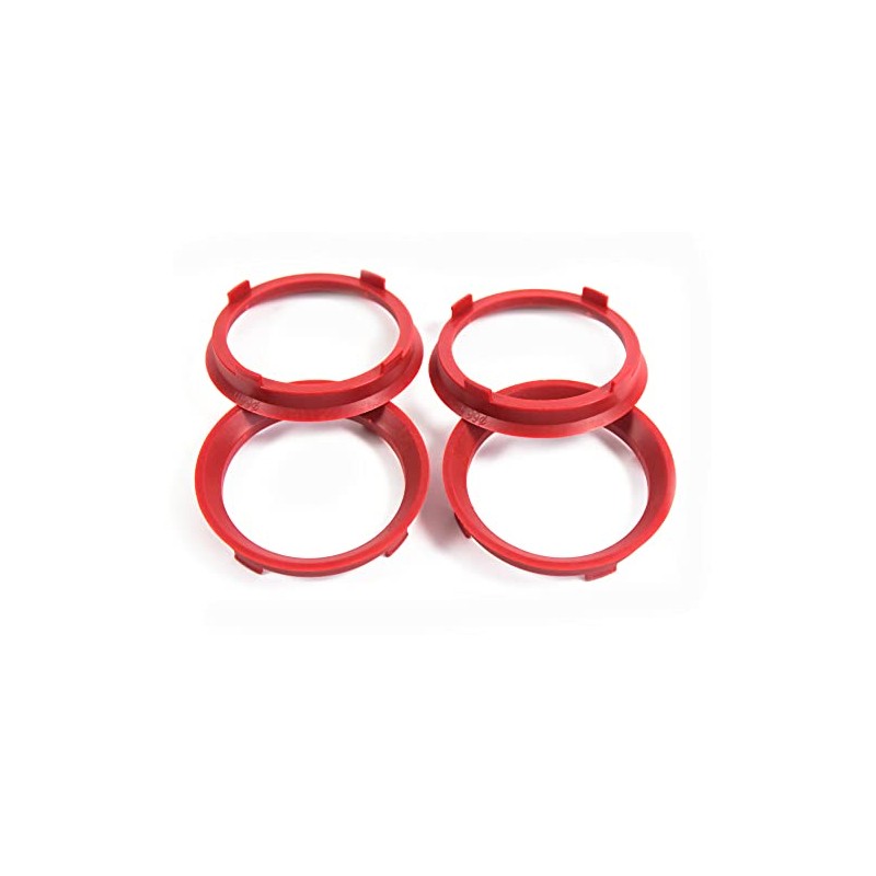 Set of 4 Wheel Rims Hub Centric Ring Set 66.6