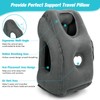 Rewondah Inflatable Travel Pillows for Airplanes | Airplane Pillow for