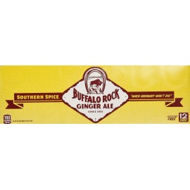 Buffalo Rock Ginger Ale Southern Spice! 12-Pack Soda Cans