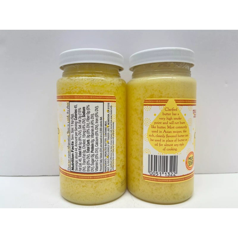 Trader Joe's 2-Pack Trader Joe's Joes Clarified Butter Ghee 8