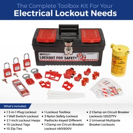 Brady Electrical Lockout Tagout Kit