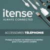 itense - Sports Headphones, Ergonomic Shape - Sound Power: 90