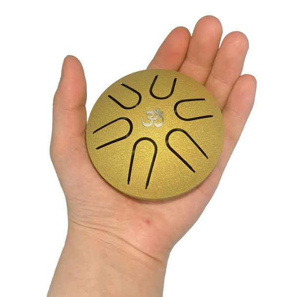 Yahpetes Steel Drums 3 Inch 6 Note Steel Tongue Drum