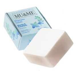 Shampoo Solido Mu&me Menta & Eucalipto Control Caspa 60gr