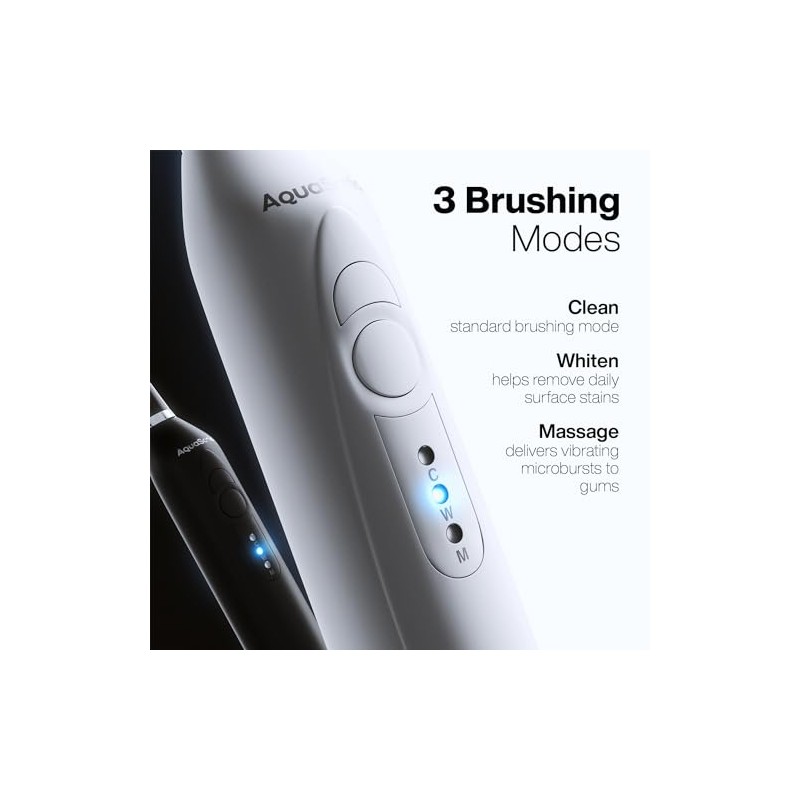 AquaSonic DUO - Dual Handle Ultra Whitening Electric ToothBrushes -