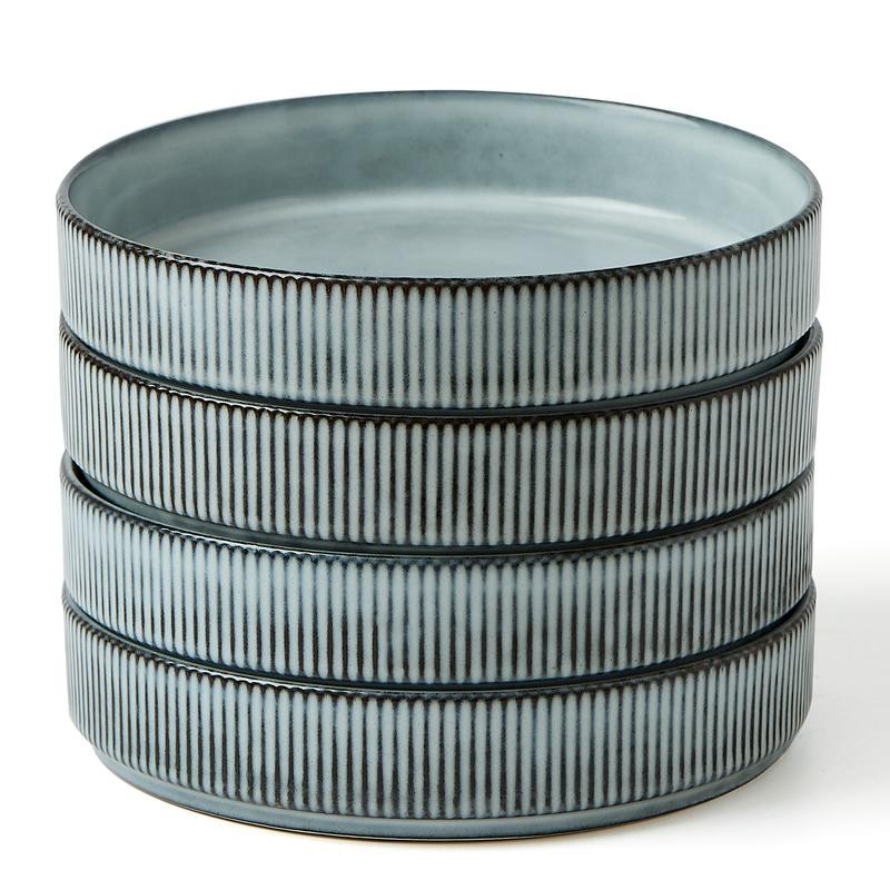 Famiware Star 8.25'' Stoneware Large Pasta Bowl (Set of 4)