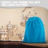 Ferraycle Silver Storage Bags Oversized 24 x 32 Inch Zipper