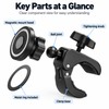 Magnetic Phone Holder for Treadmills, Golf Carts & Strollers –