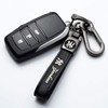 WiiFiive Leather Car Keychain for Yankees Baseball Fans, Yankees Metal