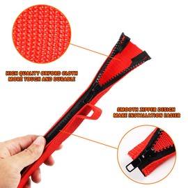 Savadicar - Correas limitadoras de puerta oscilante para Jeep Wrangler JK JKU 2/4 puertas 2/4, con arnés de protección de alambre, accesorios interiores, rojo