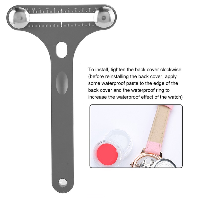 Adjustable Watch Back Cover Remover Steel Watch Back Case Opener