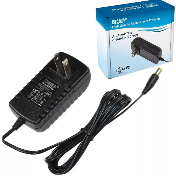 HQRP AC Power Adapter for Casio CTK-551 CTK-560 CTK-100 CTK-2000