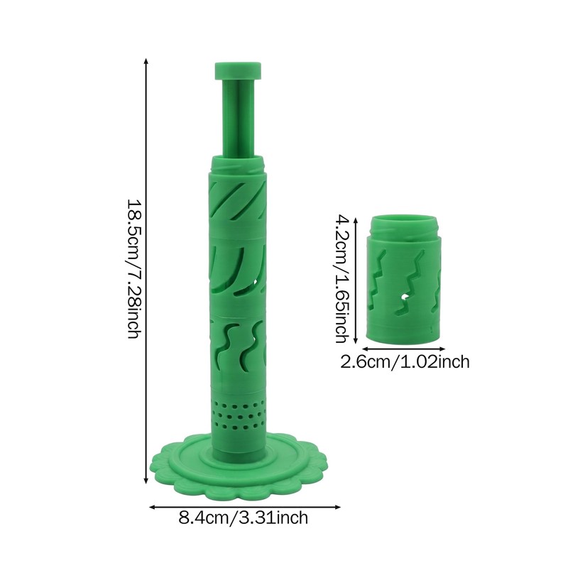 Modular Clay Bloom Maker with 9 Shaping Sleeves