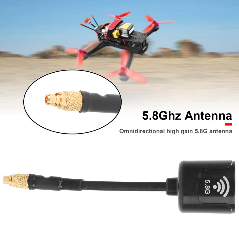 5.8Ghz MMCX 2.8dbi RHCP High Gain Long Antenna for FPV