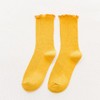 ccHuDE 2 Pairs Cute Ruffle Socks Frilly Ankle Socks Warm