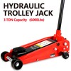 Floor Jack 3 Ton(6,000 lbs) Low Profile Capacity Fast Lift