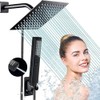 HAWOO Regaderas para Baño, 8" Cabeza de Ducha de Lluvia