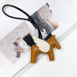 Bag Charms Vegan Leather Purse Charms for Handbags Accessories Cute Keychains for Women Men Girls Boys Gifts