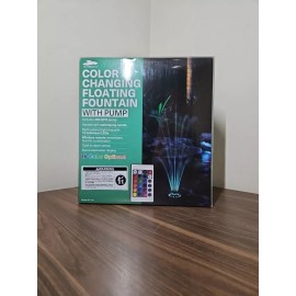 Smartpond Color Changing Floating Fountain~ 16 Color Options~ 400 GPH Pump