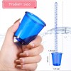 Lecute 6 Collares Vaso Neon Tequilero Shot Batucada Mardi Gras