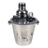 Cocktail Shaker Set 5-Piece Cocktail Making Set Stainless Steel Home