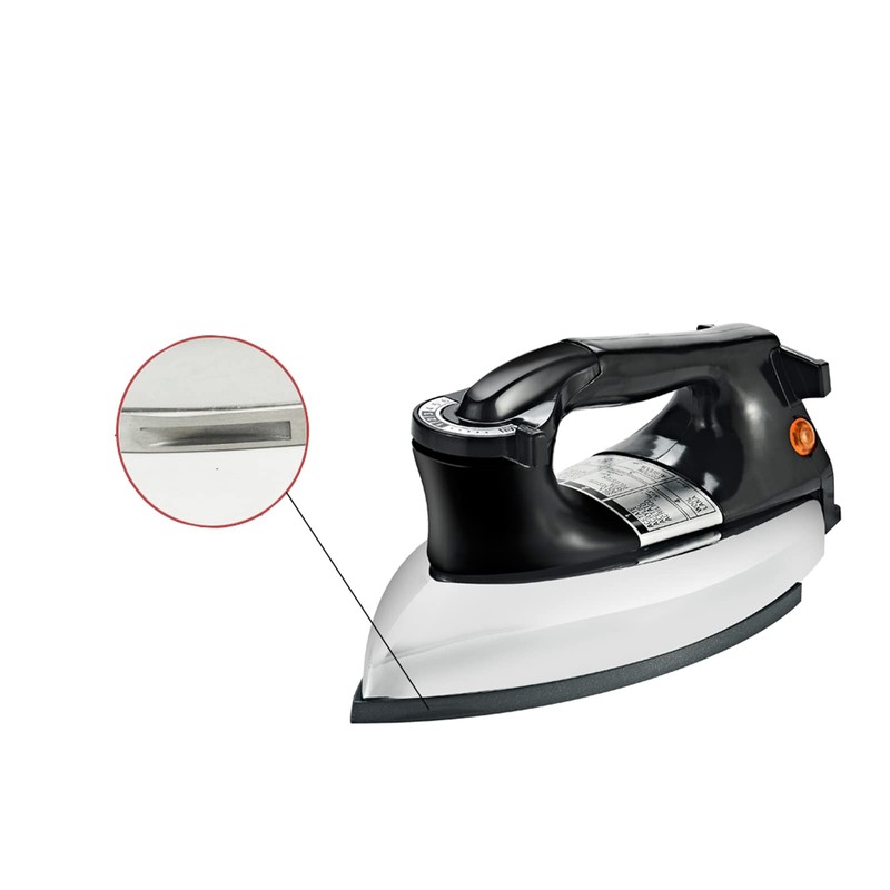 Dry Iron, No Steam No Holes, 9 Ft Cord, Non-Stick