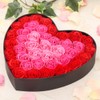 Q-FLA 781490 Soapflower Bath Solution, Heart Box, RE, Red, Gift,