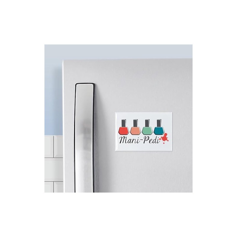 CafePress Mani Pedi Magnets Rectangle Magnet, 3"x2" Refrigerator Magnet
