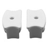 2 pcs Champion Bottom Rail End Cap for Cordless 1"