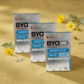 Mongul Cloud Partners CJ Biocore Skin Immunity Lactobacillus 10 billion efficacy BYO, 3 units / CJ 바이오코어 피부면역 유산균 100억 효능 BYO, 3개