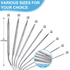 Circular Knitting Needles Set,9 Pack Stainless Steel Knitting Needles Kit