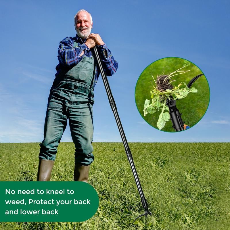 Stand Up Weeder Puller Tool with Long Handle - Heavy