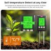 QUMOX 6-in-1 Soil Tester Meter with Rotatable Screen – Measures