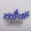 Chargances Peineta Para El Pelo Con Diamantes De Imitación Para
