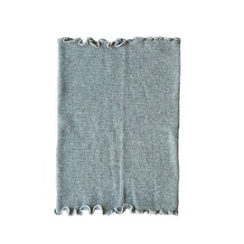 Tenki No Sewn Organic Cotton Yak Belly Wrap, grey (grey marl), フリー（ウエスト60cm～80cm、丈32cm)