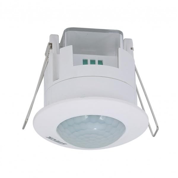 Built-in Motion Sensor IP20 Detector White Compact (2.87" x 3"
